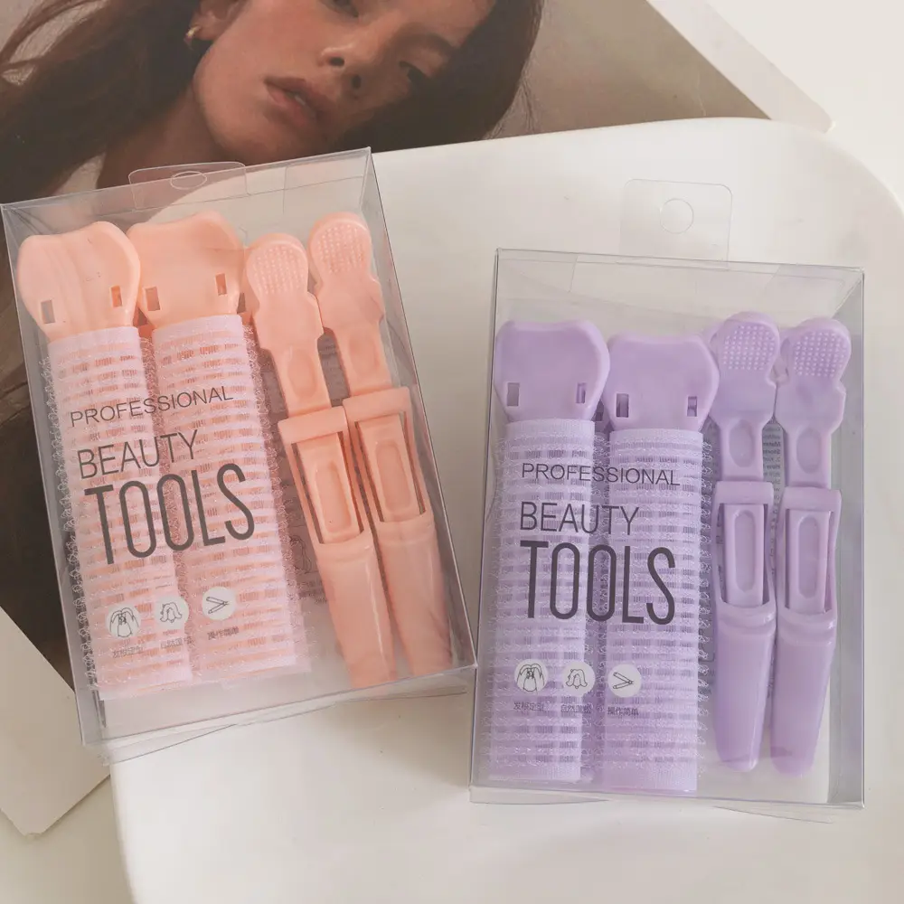 4 Pcs Professional Hair Tools Set Pink — feature 11