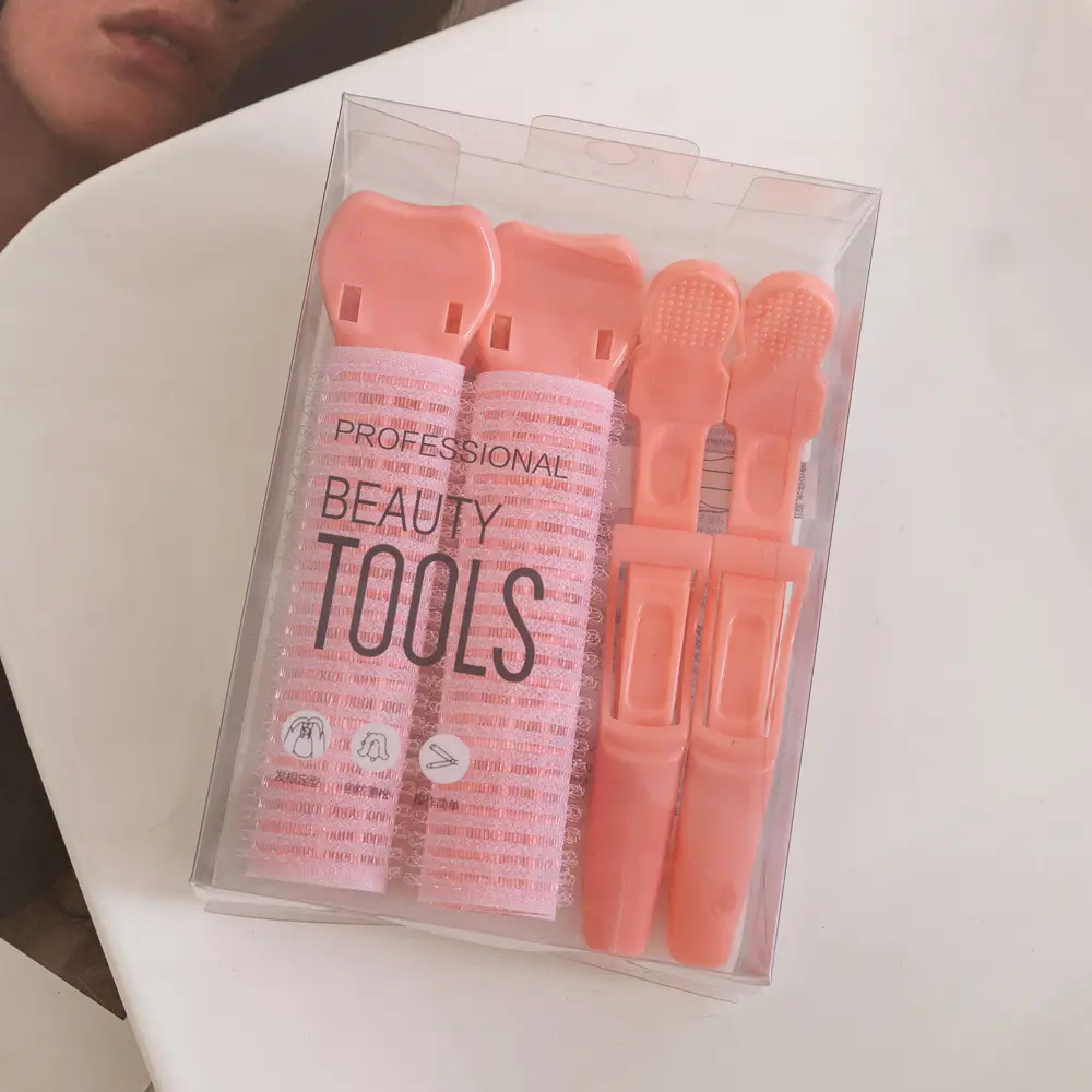 4 Pcs Professional Hair Tools Set Pink — feature 17