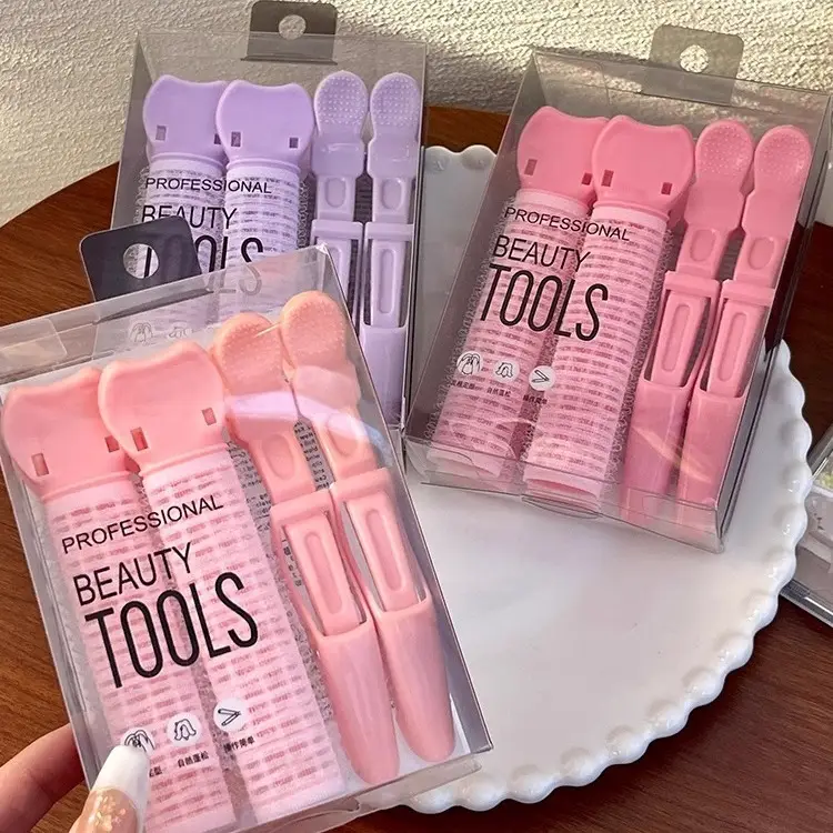 4 Pcs Professional Hair Tools Set Pink — feature 5