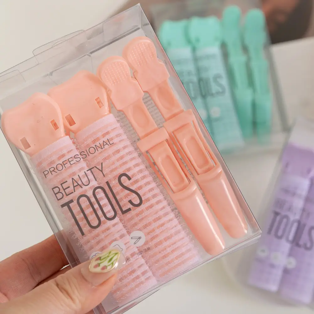 4 Pcs Professional Hair Tools Set Pink — feature 8