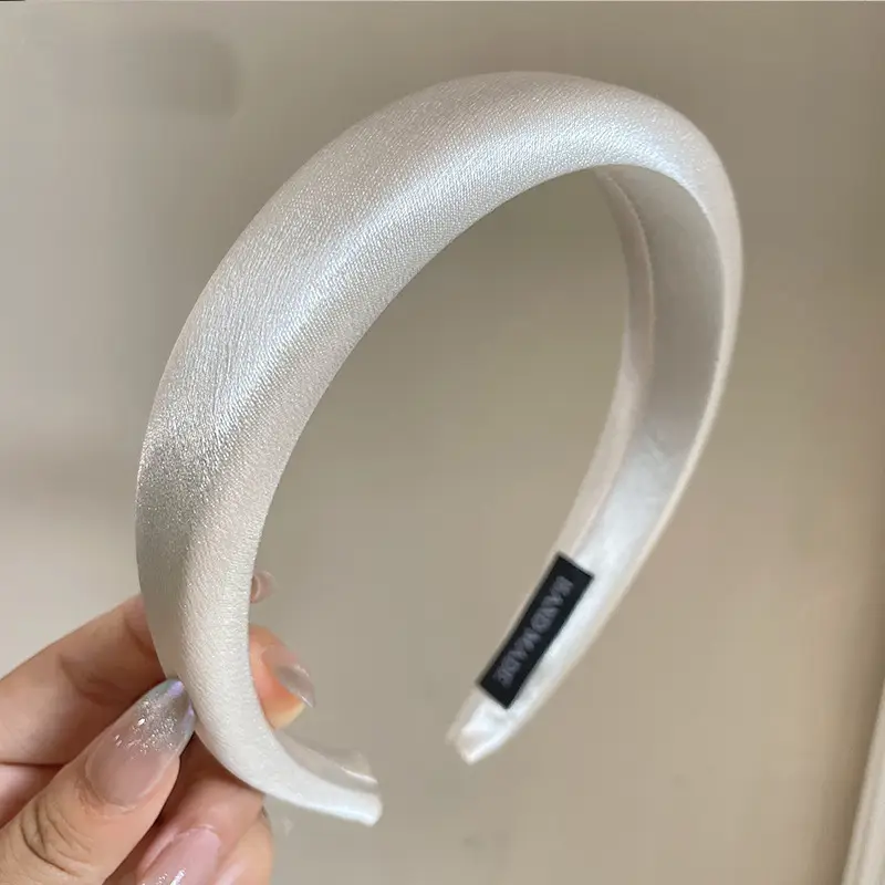 French Style Satin Hair Hoop Women's 2024 New - Image 2