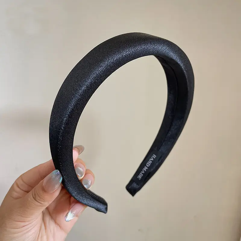 French Style Satin Hair Hoop Women's 2024 New - Image 4