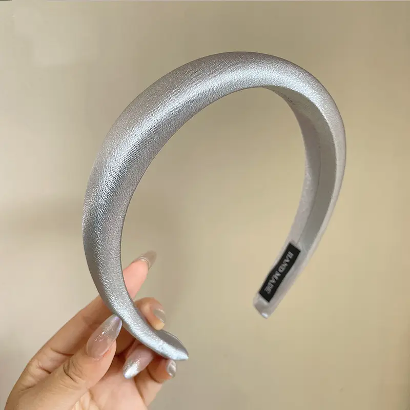French Style Satin Hair Hoop Women's 2024 New - Image 5