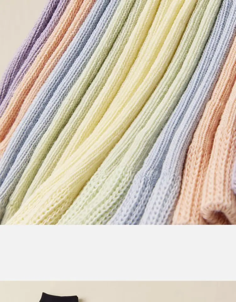 Zhuji Socks Boat Socks Women's Shallow Mouth Invisible Socks with Breathable Sweat Absorbing Thin Short Socks Cotton Solid Color Short Socks — feature 5