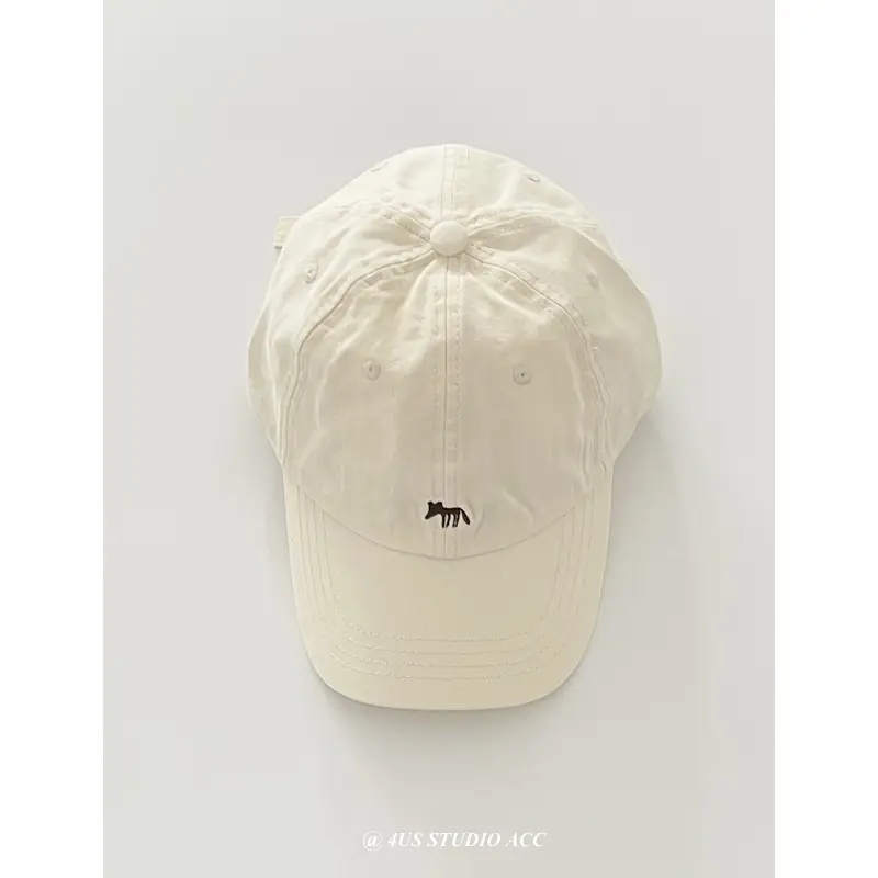 Women's Black Cartoon Cap 2024 Spring Summer - Image 5
