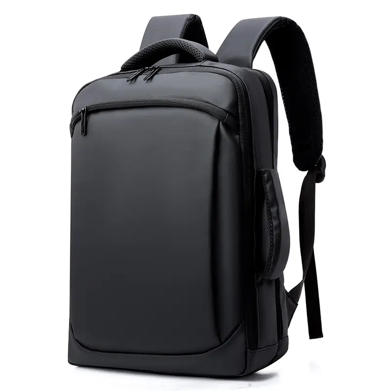 Business Backpack High-grade Solid Color Large Capacity Backpack Commuter Laptop Men's Laptop Bag Cross-border — feature 3