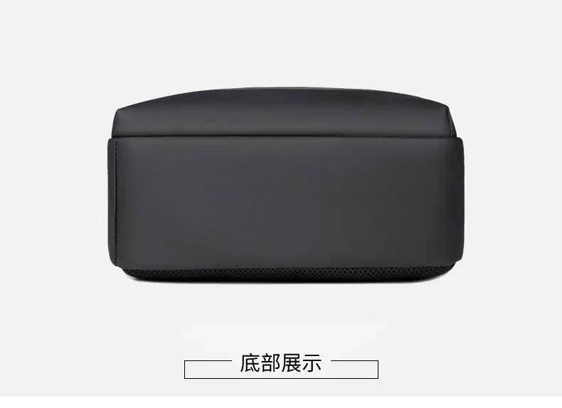 Business Backpack High-grade Solid Color Large Capacity Backpack Commuter Laptop Men's Laptop Bag Cross-border — feature 30