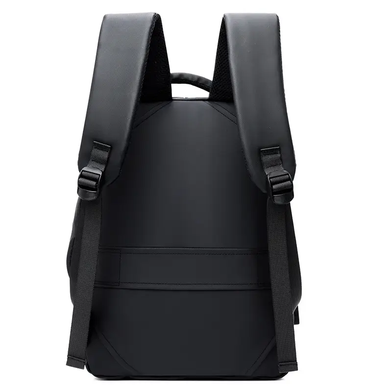 Business Backpack High-grade Solid Color Large Capacity Backpack Commuter Laptop Men's Laptop Bag Cross-border — feature 4