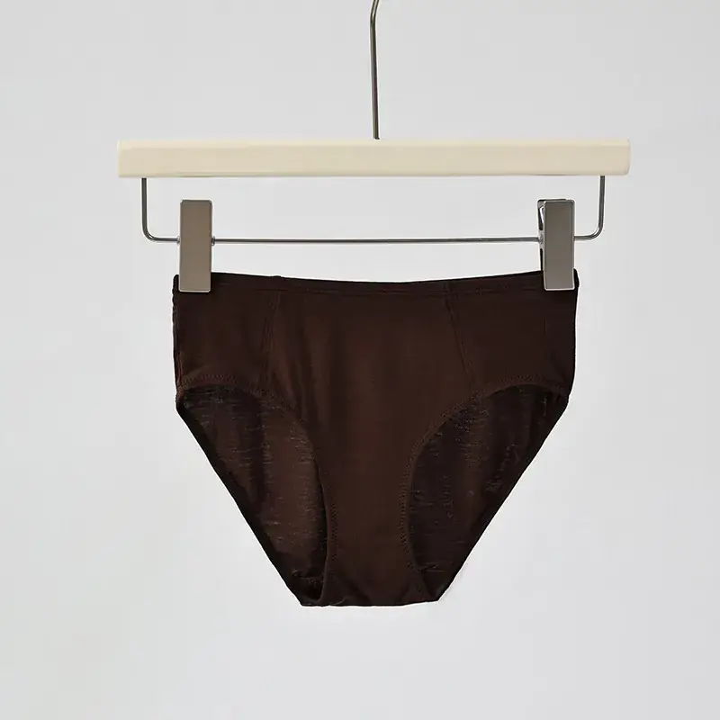 Non-Steel Cup Bra Mulberry Silk Cool Sense Women