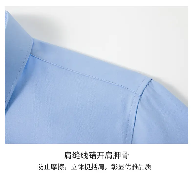 Men's White 3-Piece Short Sleeve Shirt with Anti-Allergen Care — feature 19