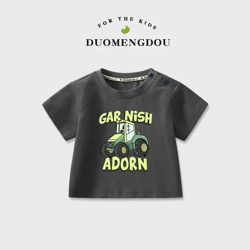 Boys T-Shirt Car Nish If Adorn Blue 2025 - Image 3