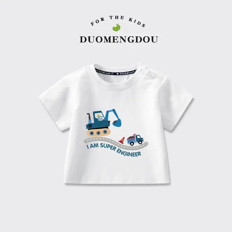 Boys T-Shirt Car Nish If Adorn Blue 2025 - Image 5