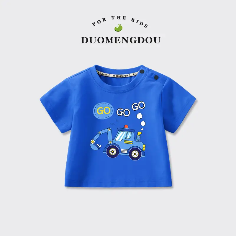 Boys T-Shirt Car Nish If Adorn Blue 2025 - Image 8