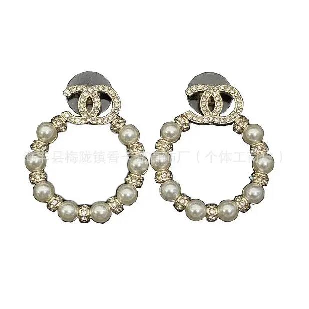 Xiao Xiang Pearl Diamond Earrings Silver Pin Mid-ancient Style - Image 22