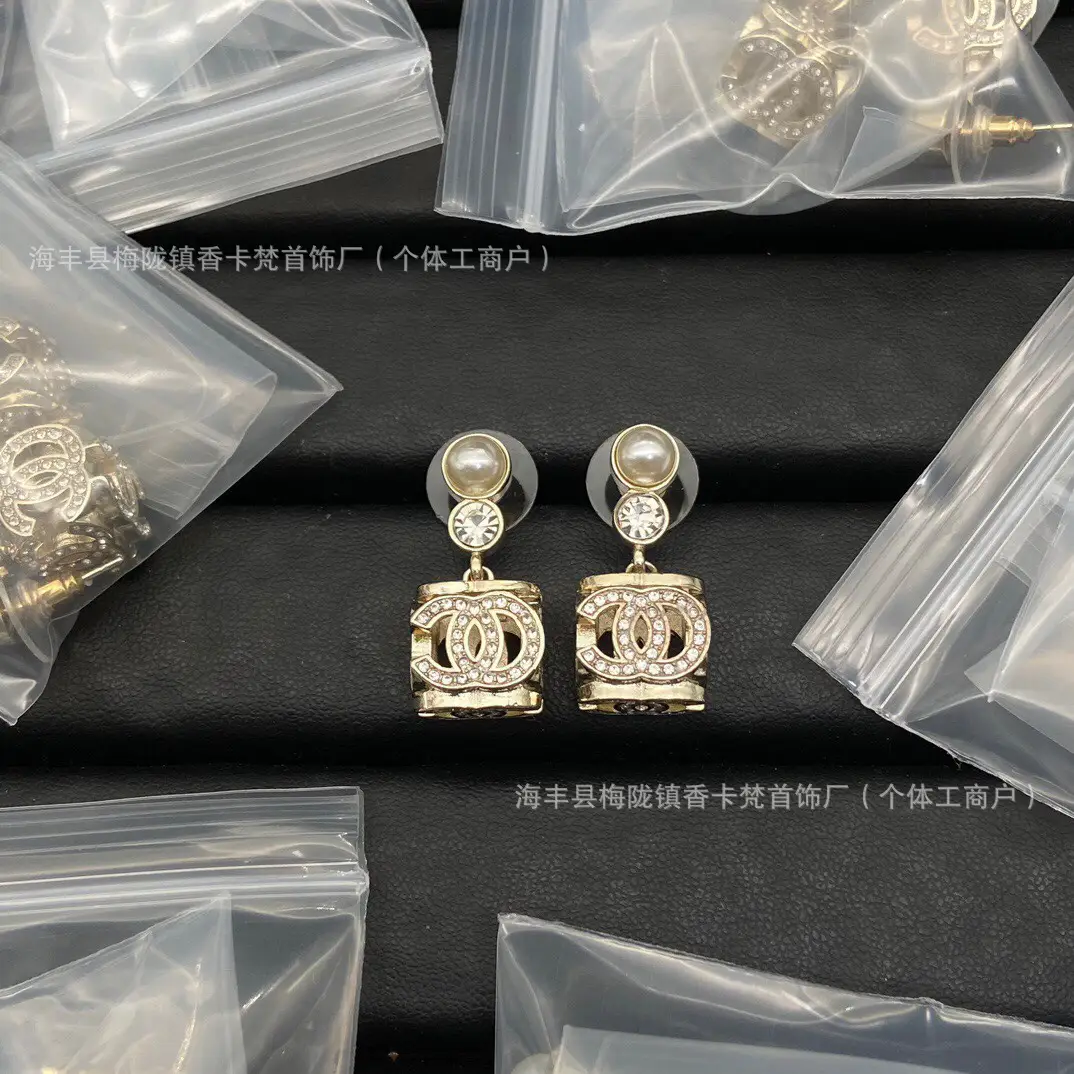 Xiao Xiang Pearl Diamond Earrings Silver Pin Mid-ancient Style - Image 10