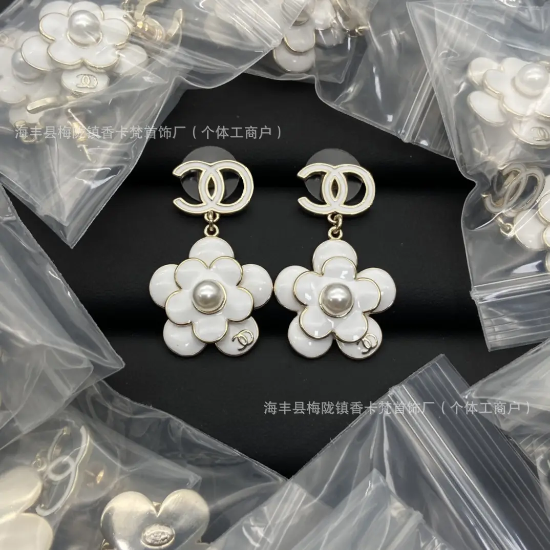 Xiao Xiang Pearl Diamond Earrings Silver Pin Mid-ancient Style - Image 15
