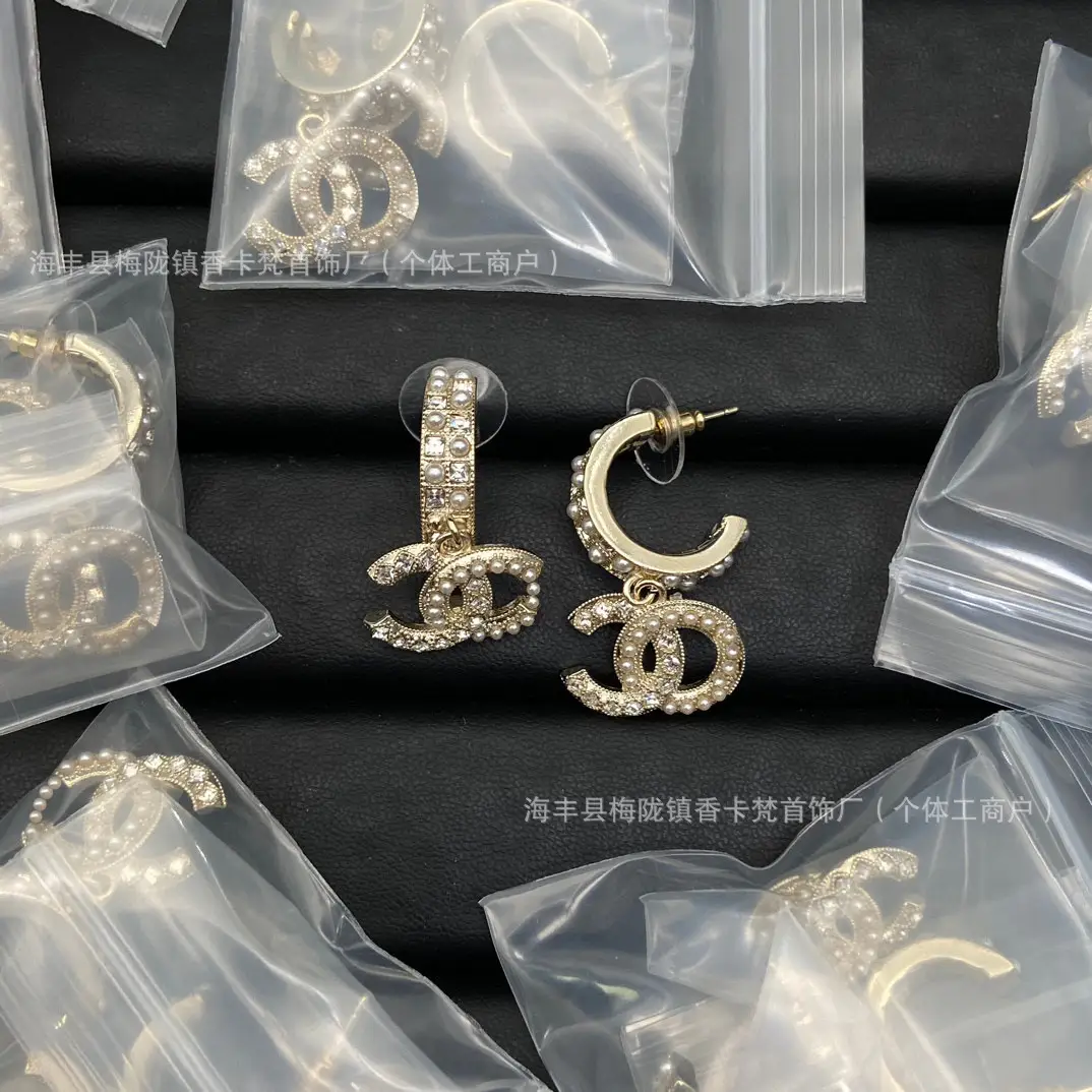 Xiao Xiang Pearl Diamond Earrings Silver Pin Mid-ancient Style - Image 7