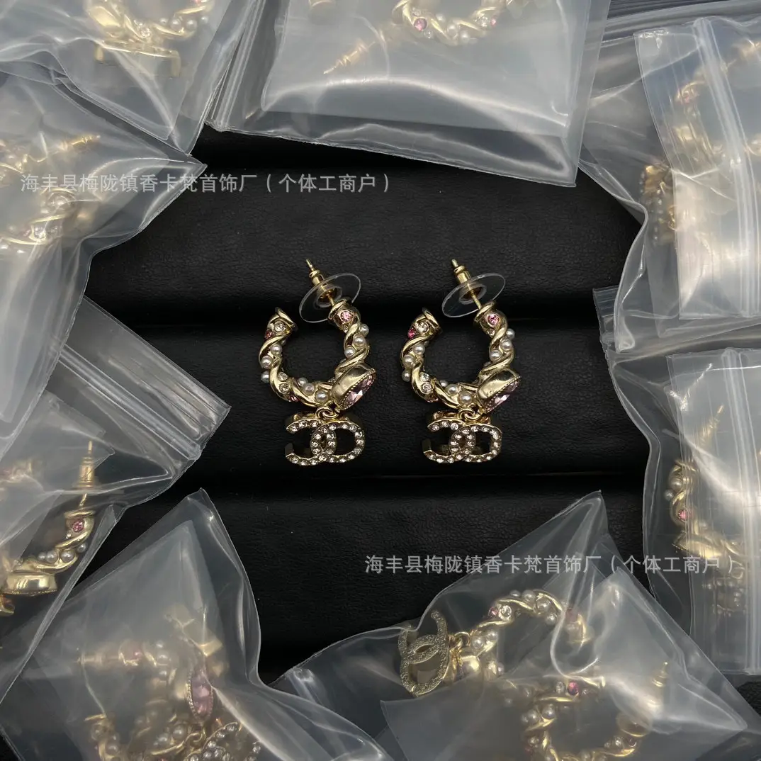 Xiao Xiang Pearl Diamond Earrings Silver Pin Mid-ancient Style - Image 8