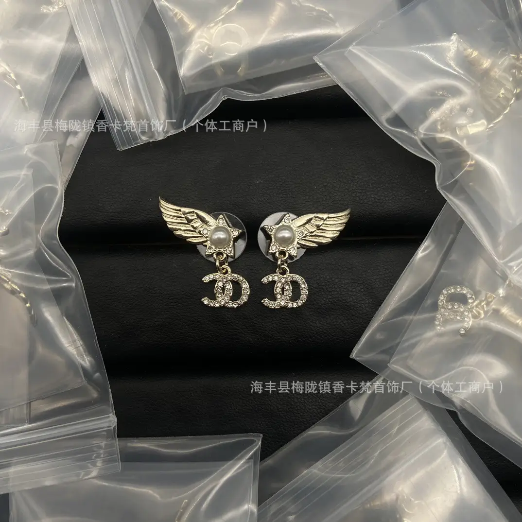 Xiao Xiang Pearl Diamond Earrings Silver Pin Mid-ancient Style - Image 9