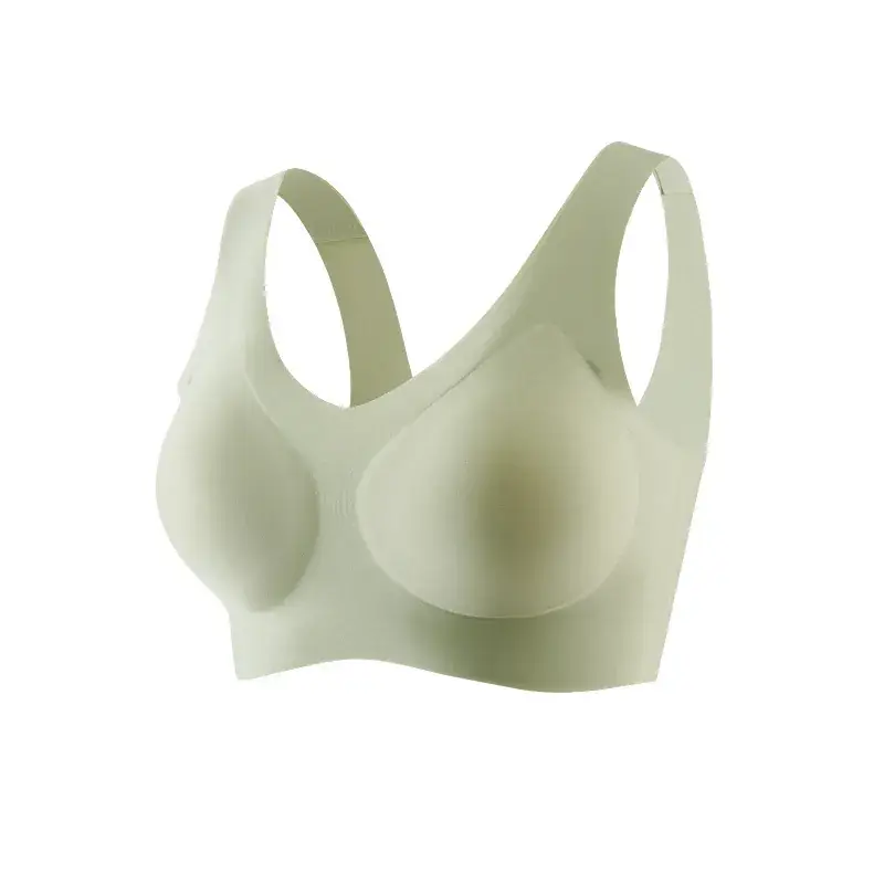 Women's Ultra-Thin Non-Rimless Underwear Green - Image 11
