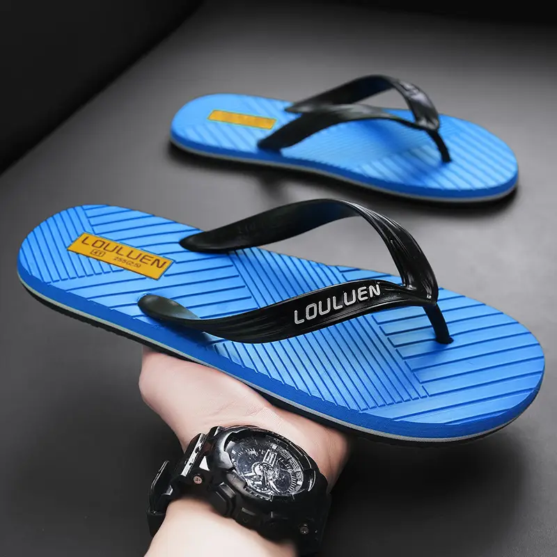 Flip-flops men's sandals and slippers men's flip-flops beach shoes casual summer trendy non-slip stylish outdoor wear - Image 10