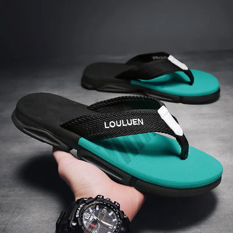 Flip-flops men's sandals and slippers men's flip-flops beach shoes casual summer trendy non-slip stylish outdoor wear - Image 16