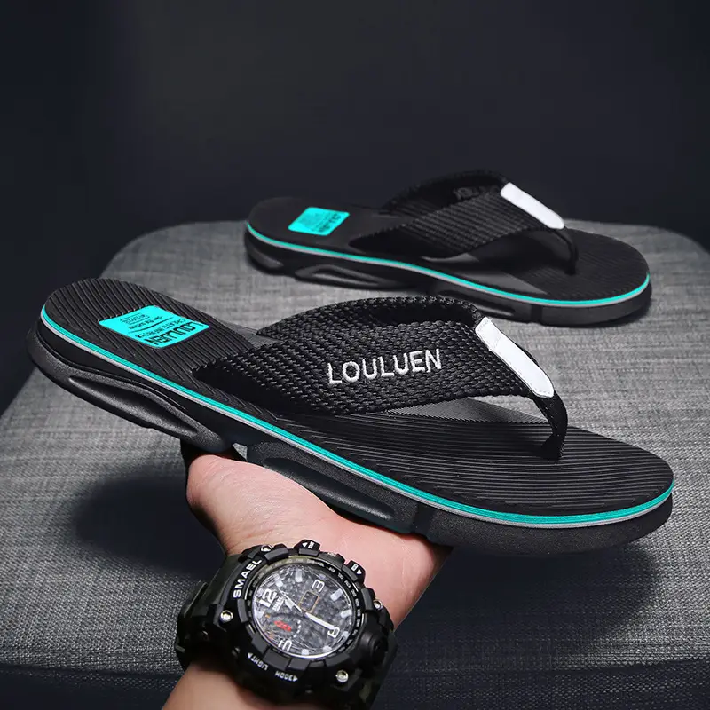 Flip-flops men's sandals and slippers men's flip-flops beach shoes casual summer trendy non-slip stylish outdoor wear - Image 18