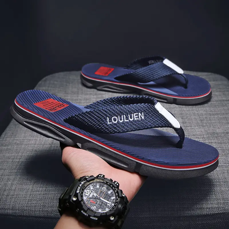 Flip-flops men's sandals and slippers men's flip-flops beach shoes casual summer trendy non-slip stylish outdoor wear - Image 19