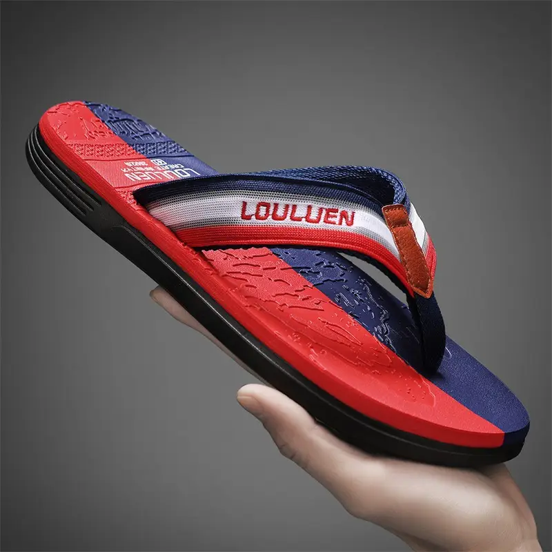 Flip-flops men's sandals and slippers men's flip-flops beach shoes casual summer trendy non-slip stylish outdoor wear - Image 29