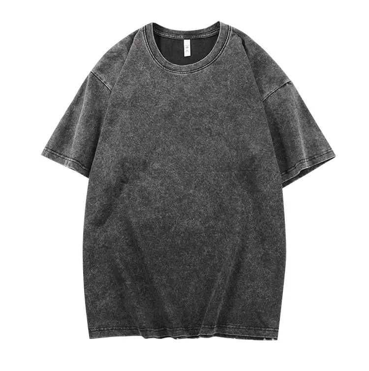 Men Heavy Weight Distressed Cotton T-Shirt 250g — feature 23