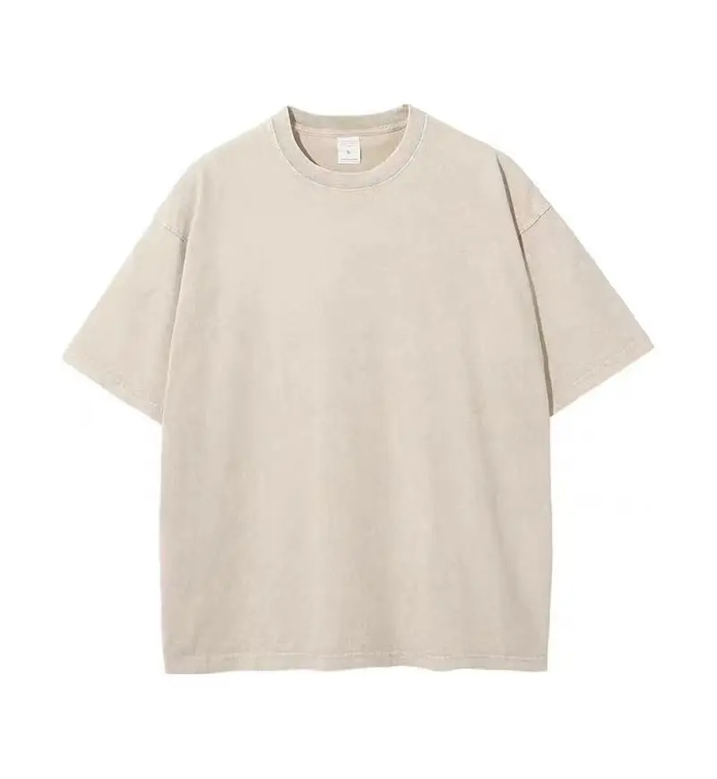 Men Heavy Weight Distressed Cotton T-Shirt 250g - Image 5