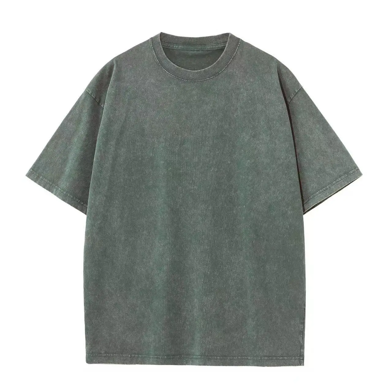 Men Heavy Weight Distressed Cotton T-Shirt 250g - Image 6