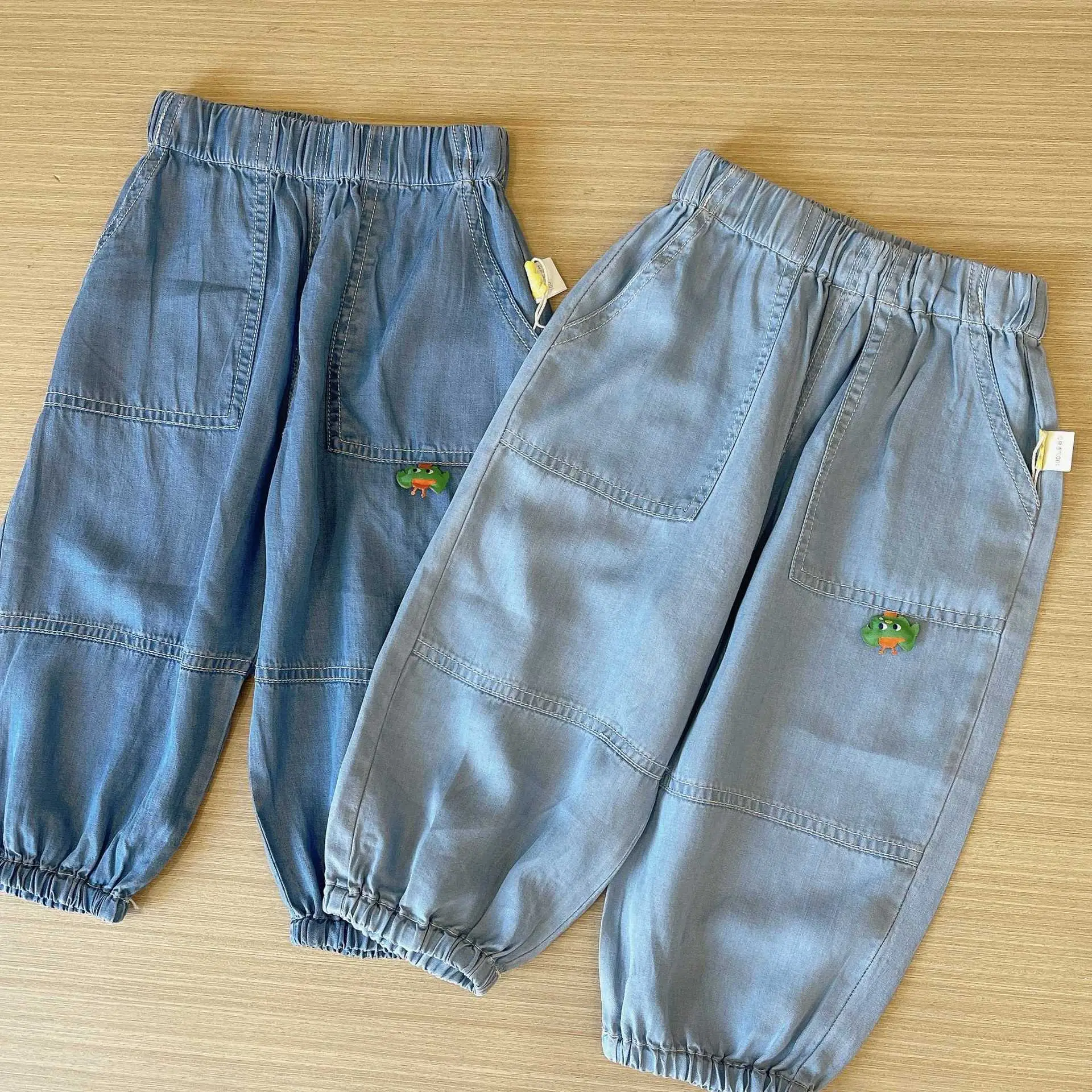 Dudujia Blue Cotton Boys Shorts Summer Casual
