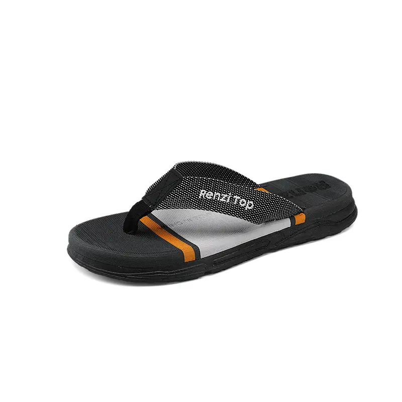 Fashion Trend Flip-Flops Men's Summer Non-slip Outer Wear Flip-flops Cross-border Explosion Wear-resistant Casual Beach Slippers