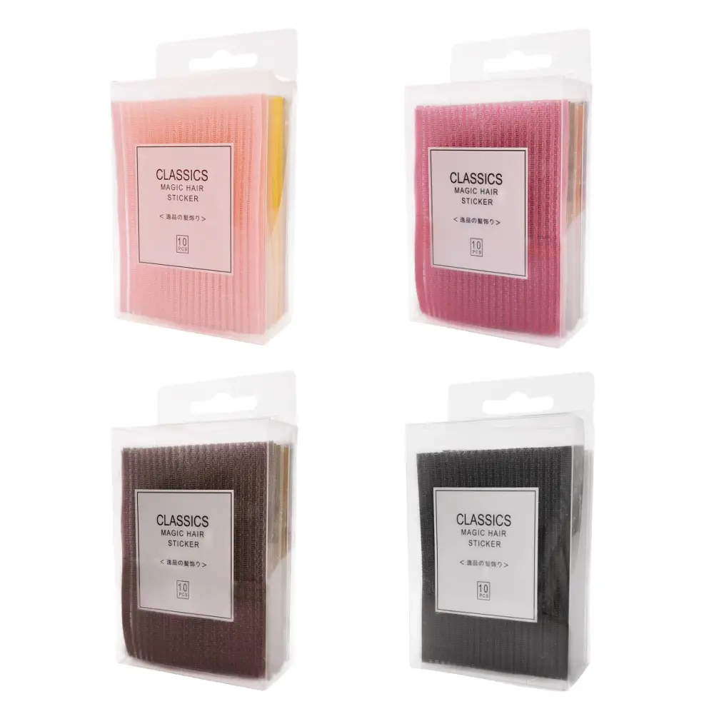 Colorful Broken Hair Stickers for Girls 6 Pcs
