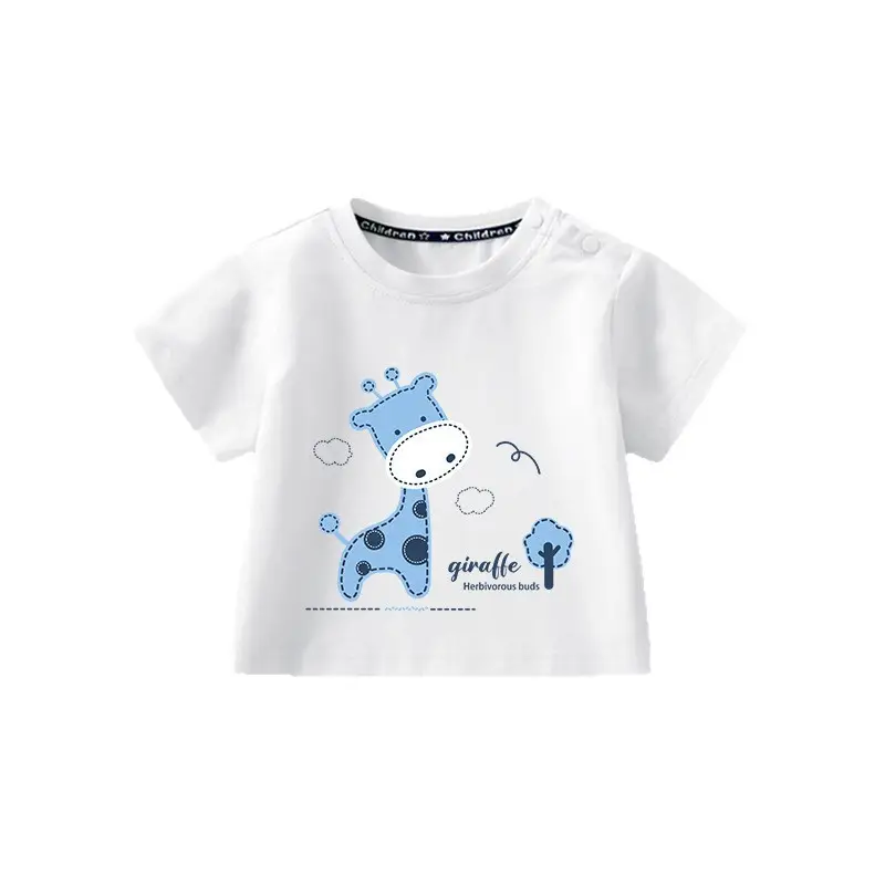 Duo Meng Dou Kids T-Shirt Black Cartoon Print - Image 15