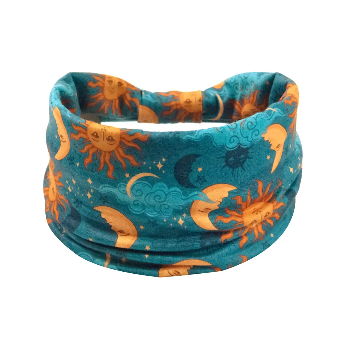 Star Moon Printed Hair Band for Women - Image 3