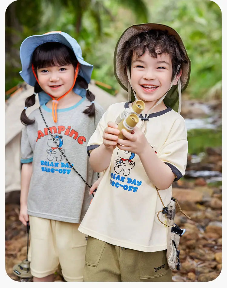 Dudu Jia Boys Shorts Olive Green Summer — feature 12