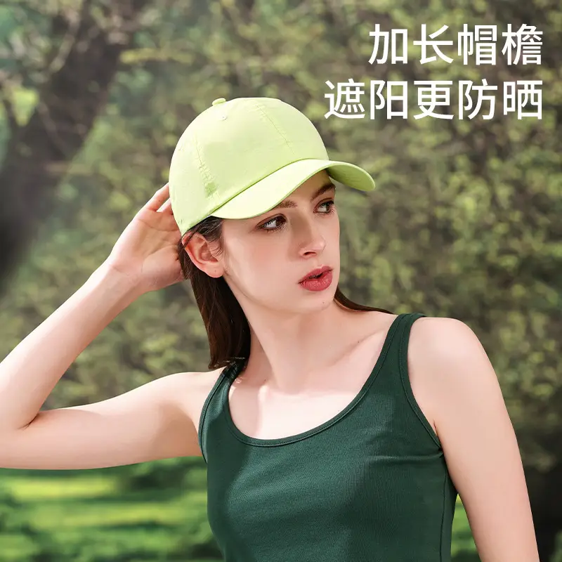Women's White Baseball Cap Summer Lightweight Outdoor Use - Image 16