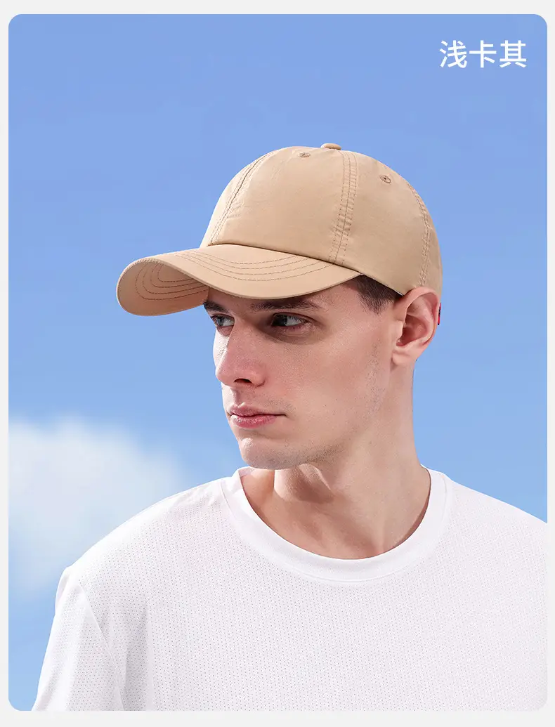 Women's White Baseball Cap Summer Lightweight Outdoor Use — feature 13
