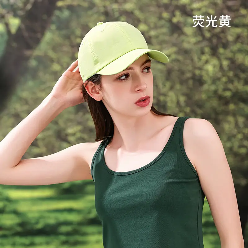 Women's White Baseball Cap Summer Lightweight Outdoor Use - Image 9