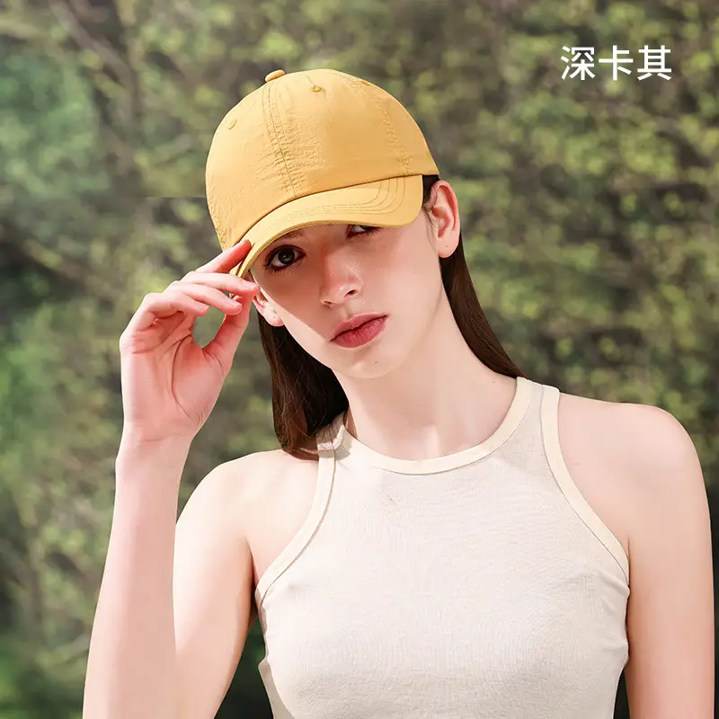 Women's White Baseball Cap Summer Lightweight Outdoor Use - Image 10
