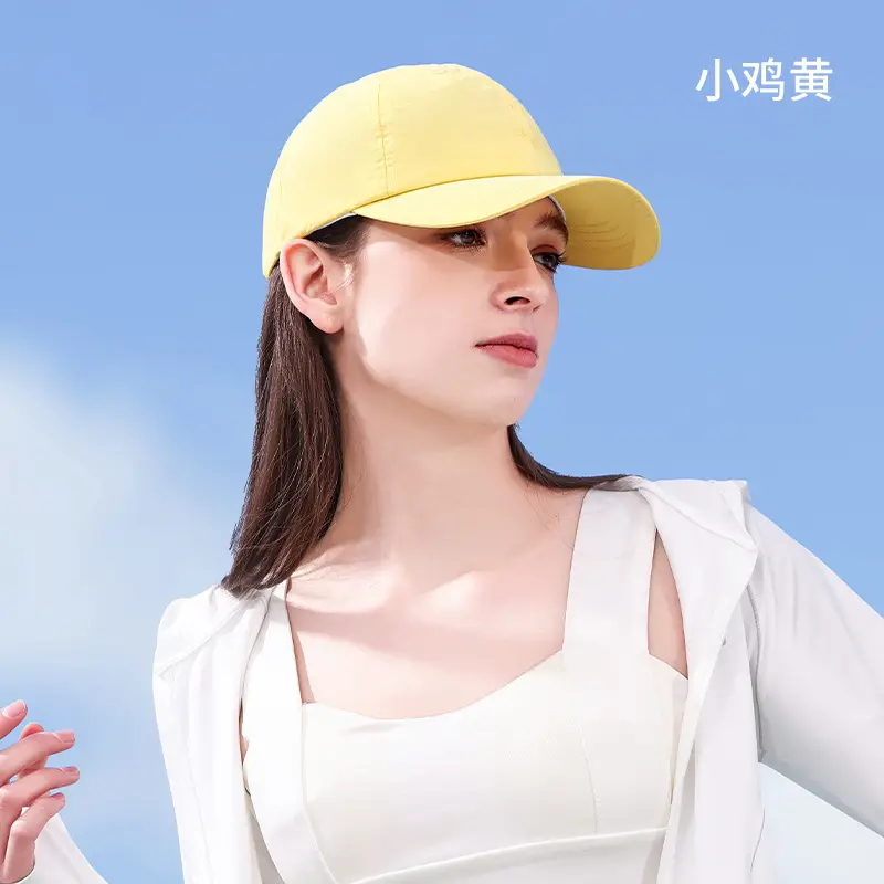 Women's White Baseball Cap Summer Lightweight Outdoor Use - Image 11