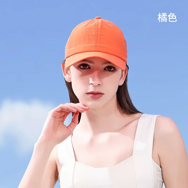 Women's White Baseball Cap Summer Lightweight Outdoor Use - Image 4