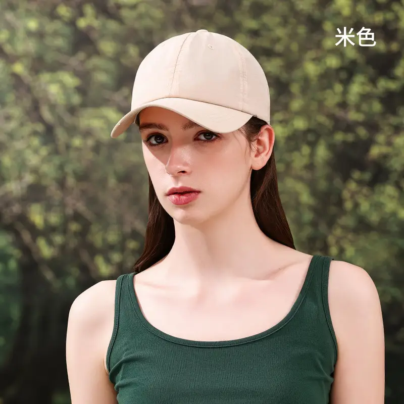 Women's White Baseball Cap Summer Lightweight Outdoor Use - Image 7