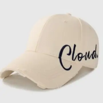Brown Cloudbrown Embroidered Baseball Cap for Women Men