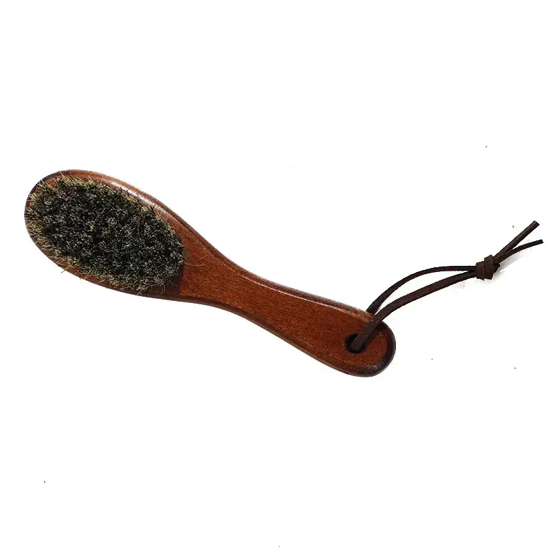 Men's Wooden Hair Brush with Broken Hair Cleaning - Image 5