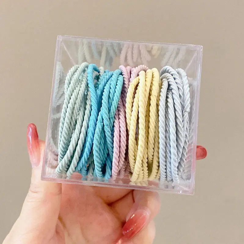 Green & Gold Hair Rope 100 Threads Non-Slip - Image 10