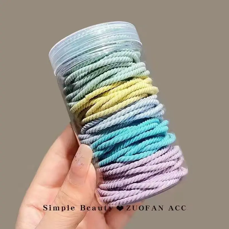Green & Gold Hair Rope 100 Threads Non-Slip - Image 14