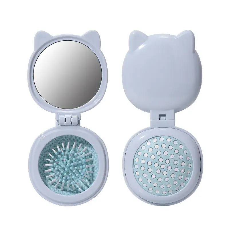 LMLTOP Mini Hair Comb Air Cushion Mirror SY758 - Image 2
